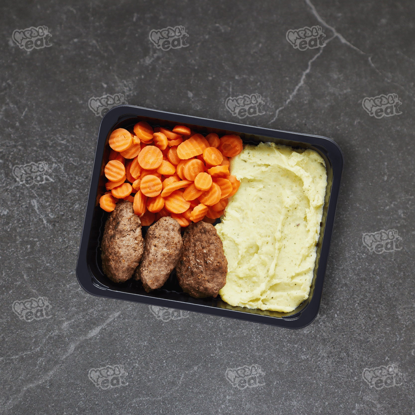 Gehakt aardappelpuree groente